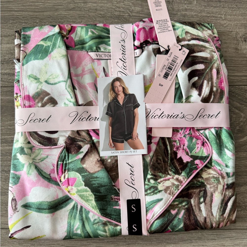 Victoria’s Secret Satin Short PJ Set